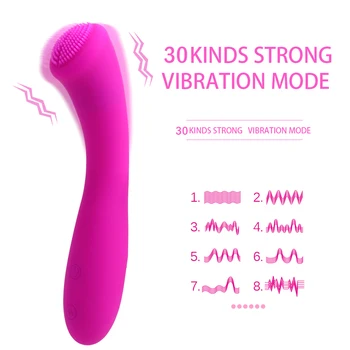 OLO 30 Hitrosti G Spot Massager Sex Igrače za Ženske Ženski Masturbator Dildo, Vibrator USB Polnilne Klitoris Vagine Stimulacija