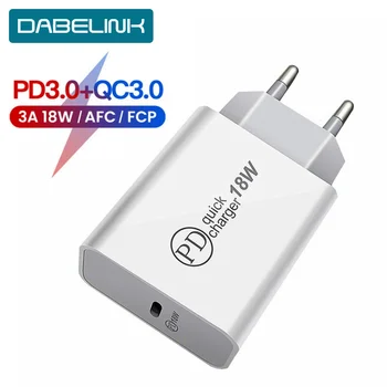 PD Polnjenje 36W USB Polnilec za Hitro Polnjenje 4.0 PD 3.0 Hitro Polnilnik NAS EU Plug Adapter turbinski polnilnik Za iPhone 11 X XR XS 8 Xiaomi Mi