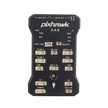 Pixhawk PX4 Avtopilot PIX 2.4.8 32 Bit Let Krmilnik + Varnostno Stikalo + Zumer 4G SD +I2C Splitter Razširitev Modula + USB kabel