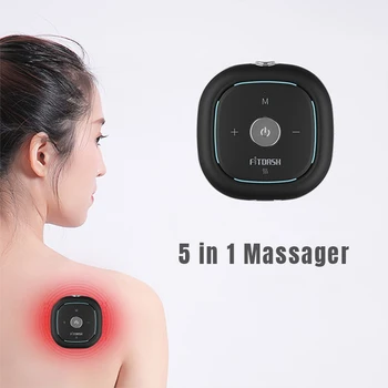Prenosne Električne Vratne Hrbtenice Mini Masaža GuaSha Cupping Vibracije Sprostitev Mišic Ramen, Vratu Massager Za Ponovno Polnjenje