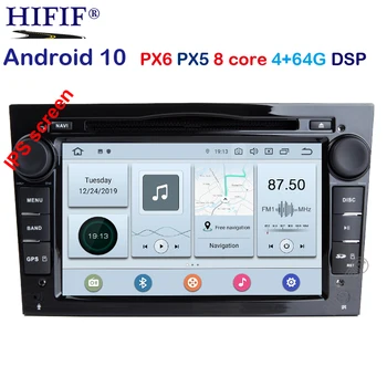 PX6 DSP Android 10 4G 2 din Avto GPS Za Opel Vauxhall Astra H, G, J Vectra Antara Zafiri Corsa Vivaro Meriva Veda DVD Predvajalnik