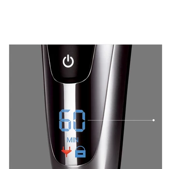 RIWA USB Polnjenje Brivnik Brado Brivnik Tri Rezila Nepremočljiva Električni Britev Britje Pralni Električni Brivnik Za Moške, RA-5305