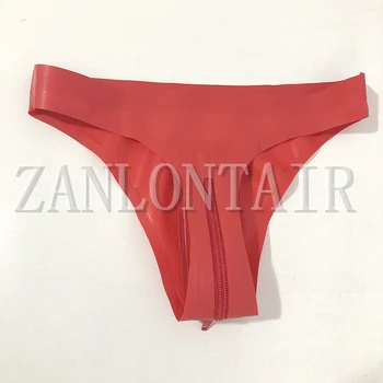 Ročno seksi eksotičnih perilo, ženske, ženski rdeče latex odprite mednožje zadrgo boxer hlačke, tangice hlače v hlače, spodnje perilo cekc zen