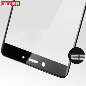 Screen Protector za Xiaomi Redmi Opomba 4x Kaljeno Steklo Polno Kritje Xiaomi redmi Opomba 4x 32GB Ultra Tanek 9H 2.5 D Ukrivljen Črna