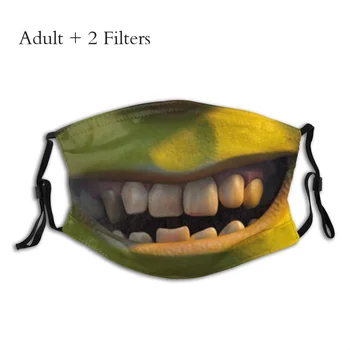 Shrek Komedija Film Pozimi Masko Simling Usta Mascarillas Lavables S Filtri