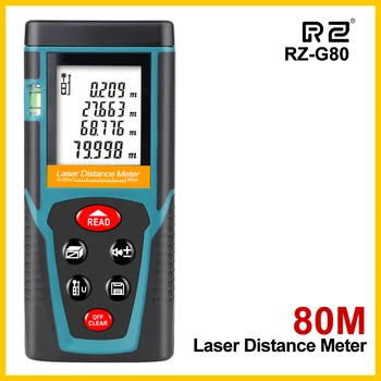SNDWAY Laser Distance Meter Obseg 40m 80 Trak Ukrep Digitalni Laserski Merilnik Rangefinder Razdaljo Senzor