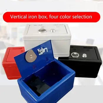 Stanovanjska Zavarovanja Box Mini Metal Varno, Ustvarjalno Presence Banka Tipko Zavarovanja Kabinet Namizno Dekoracijo