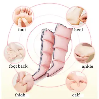 Stiskanje Nog Massager Električni Promet Noge Obloge Za Telo, Stopala, Gležnjev Tele Terapije (Lajšanje Bolečin, Utrujenosti Se Sprostite Zdravstvenega Varstva