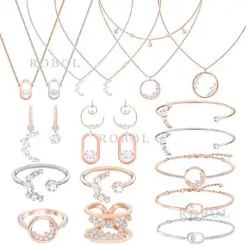 SWA izvirnik, classic, Zapestnico, Ogrlico, Uhane dragulj okraskov za ženske, da se udeležijo stranka nakit trgovini darila.