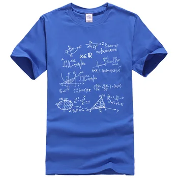 T-shirt 2019 poletje Matematična Formula moške majice Teorija Velikega Poka majica s kratkimi rokavi moški sportwear blagovne znamke-oblačila vrh tees bombaž