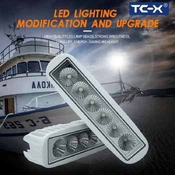 TC-X 18W LED 1600 Lumnov Širjenje in Poplave Morja-Razred T-Top Ladjo Krova Luči