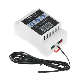 TMC-6000 110-240V Vodnik Železniškega Thermoregulator Digitalni Temperaturni Regulator Termostat za Hlajenje, Ogrevanje Nadzor Temperature