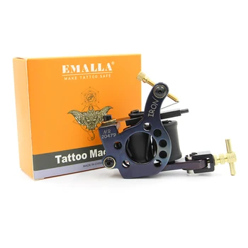 Tuljava Tatoo mitraljez Kit Set z Tatoo napajalnik, Nožno Stikalo Pedal Posnetek Kabel za Tatoo Začetnik Dobave