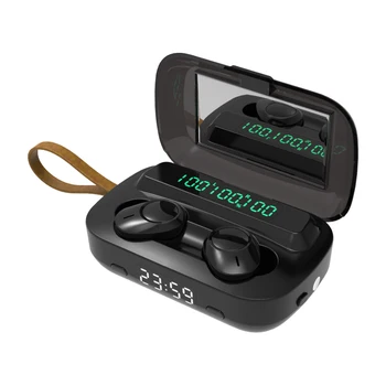 TWS Bluetooth 5.1 Slušalke Brezžične Slušalke 2000mAh Polnjenje 9D Stereo Šport Nepremočljiva Čepkov Slušalke Z Mikrofonom