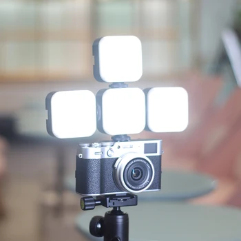 Ulanzi U-Svetla Mini LED Video Razsvetljavo 2700-6500k 7,5 W s 6 Barv RGB Učinek Filter Za fotografiranje Vlog Fill Light