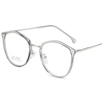 Ultralahkih TR90 Literarni Študent Optičnih Očal Ženske Moški Retro Poligon Kratkovidnost Okvir Recept Očala Visoke Kakovosti