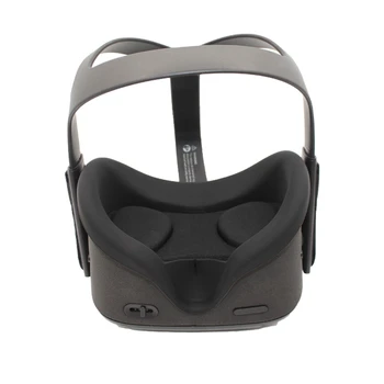 VR Obraz Silikona Maska Ploščica s VR Objektiv Zaščitnik Kritje za Oculus Prizadevanju Obraz Blazine Pokrov Znoj Dokaz Dokaz Svetlobe
