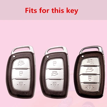 Vroče Moda Živim Mehko TPU Avto Smart Key Primeru Kritje Za Hyundai Verna Sonata Elantra Tucson Auto Dodatki ProtectionShell