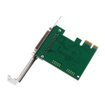 Vzporedna Vrata DB25 25Pin LPT Tiskalnik PCI-E Express Card Adapter Pretvornik 1pc 1XCE