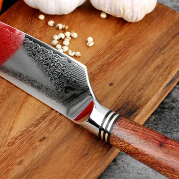 XITUO Kuhar Nož 8 Inch Damask Jekla VG10 Kiritsuke Santoku Ročno izdelan Nož Oster Japonski Petty Nož Gyuto Kuhinja Cook Orodje