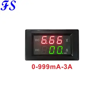 YB4835VA Digitalni Voltmeter Ampermeter DC 0-100V 300V 600V Plošča Amp Voltov Napetosti Tekoči Meter 10A 20A 50A 100A 200A 300A 500A