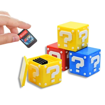 Yoteen 3D Tiskanih Igra Opremo Blok Igre Sim Box Držalo Za Nintendo Stikalo Igro Kartico za Shranjevanje Micro SD Kartice TF Kartico Primeru
