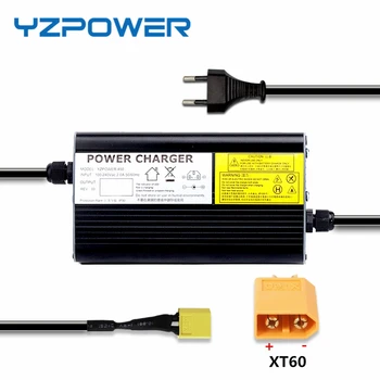 YZPOWER 100-130V or220-240V Litijeva Baterija 71.4 V 4A Eno napetost Polnilnika Za 60V 20ah Li-Ion Lipo Baterijo Smart Ebike
