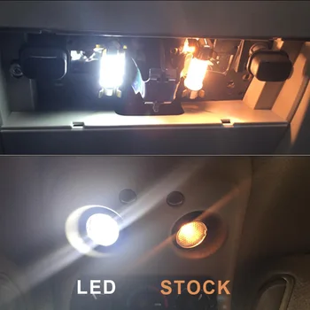 Za 2000-2010 Citroen Xsara Picasso Bel avto dodatki Canbus Napak LED Notranja Luč Kit Zemljevid Dome Luč