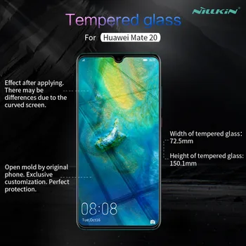 Za Huawei Mate 20 Screen Protector Nillkin Neverjetno H+PRO Kaljeno Steklo Za Huawei Mate20 kaljeno steklo