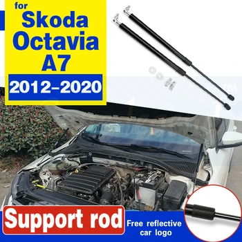 Za Skoda Octavia A7 2012-2020 MK3 Avto Preuredi Bonnet Kapuco Plin Šok Dvigalo Strut Palice Podporo Rod Ni Vrtanje/Varjenje