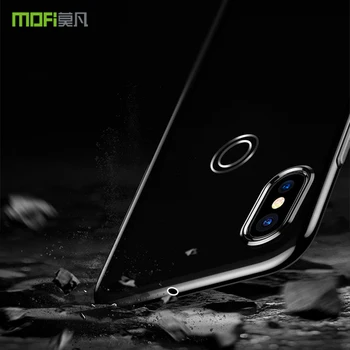 Za Xiaomi Mi 8 MOFi Ultra Tanek TPU Silikonski Gel Mehko Prozorno Zaščitno Telefon Primeru Kritje Za Xiaomi Mi8 Mi Primeru 8