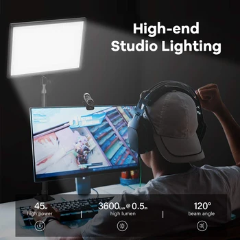 Zatemniti LED Video Luč ploskega Izpolnite Svetilko Z Daljinsko upravljanje Fotograranje LED Osvetlitev Plošče Za Živo Foto Studio