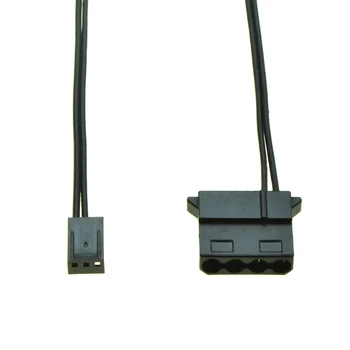 Zhenmao IDE Ženski Vmesnik za 3 Pinski Fan Moč Ženski Molex D plug Moč do 3-Pin Priključek za Računalnik PC Hlajenje Converter kabel