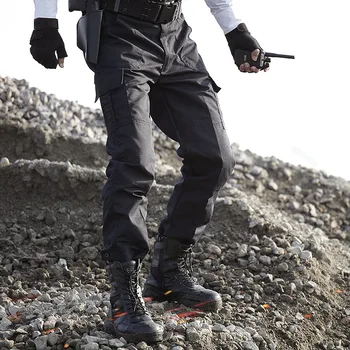 Črna Tovora Hlače Vojske Vojaško Taktično Hlače Moški Delo Pantalones Boj proti SWAT Taktično Oblačila Camo Kombinezon Priložnostne Hlač